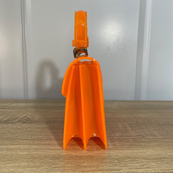 1980s Vibes Transparent Jelly Top Handle PVC Handbag - Picture 3 of 5